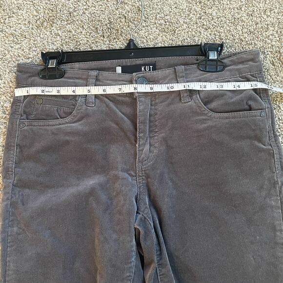 Kut From the Kloth Diana Jeans Gray Corduroy Size 4P - Picture 8 of 8